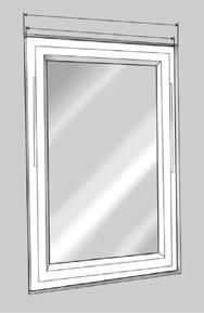 Kap 5. Förberedelse inför montage 5.1 ÖPPNINGSMÅTT Med fönsterhålet avses vanligen de öppningar i klimatskärmens yttervägg i vilka fönstren (fönsterdörren, dörren) monteras.