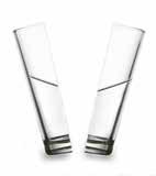 Ett glas har som funktion är att hålla vätska.