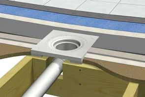 Om fallspackling med handspackel ska utföras, läggs minst 12 mm golvavjämning plant enligt ovan varefter handspackling utförs med Floor 4040 Combi Rapid DR när underliggande avjämningsmassa torkat