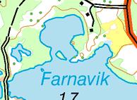 Farnavik Koordinater: 2 19 Höjd över havet (m): 2 Socken: Fårö Sjöyta (ha): 33 Vattensystem (SMHI): 11/117 Maxdjup (m): 2 Program: Regional miljöövervakning Medeldjup (m): - Provfiskedatum: 99913