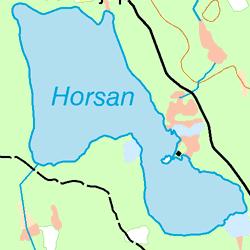 Horsan Koordinater: 2 113 Höjd över havet (m): Socken: Fleringe Sjöyta (ha): Vattensystem (SMHI): 11/117 Maxdjup (m): 1, Program: Regional miljöövervakning Medeldjup