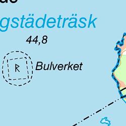 slättlandssjö Vattenvegetation: rikligt