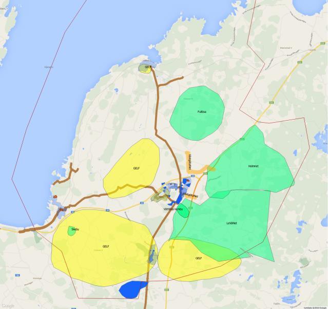 4 Nuläge i kommunen I dagsläget kan i stort sett alla hushåll och företag i Götene kommun få tillgång till bredband. Detta sker idag via olika typer av mobila och trådbaserade lösningar.