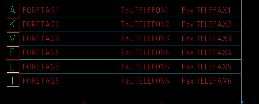 Detta innebär att information avseende ingående konsulter i projektet skall fyllas i och underhållas i ovanstående filer för namnrutorna genom att öppna