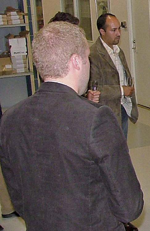 PROFILEN Per Olov Boudin Stolt morfar och nybliven pensionär. P-O håller företagsinformation på KABA i Eskilstuna.