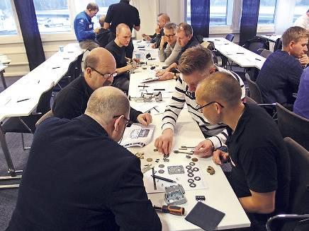 SHG Spalten Fingerfärdighet på utbildningsdagarna i Arlanda Stad 2014. SLRs utbildningsdagar och de olika SHG kurser som hölls där blev mycket lyckade.