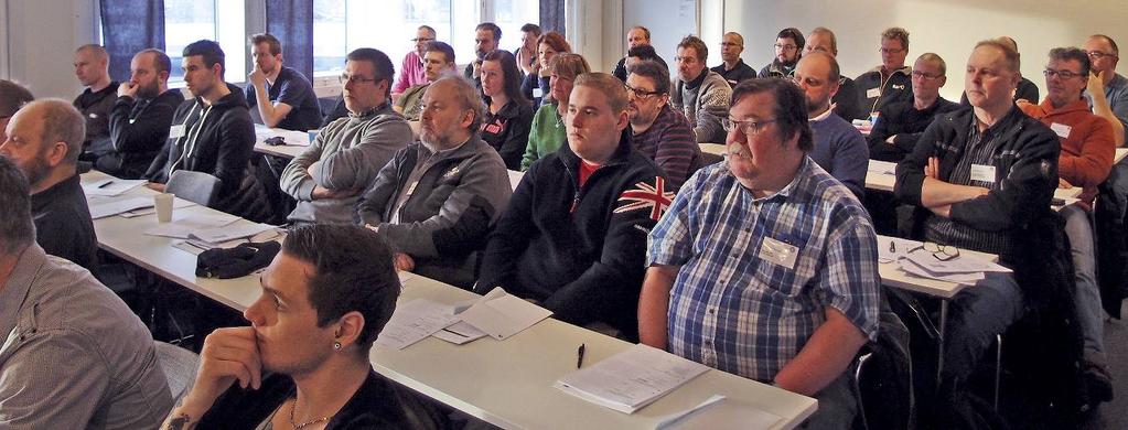 UTBILDNING SLR Utbildningsdagar 2014 Värdefîrvaringstekniker i arbete på Owe Bengtssons populära kurs. Elektromekanik ett måste för dagens säkerhetstekniker. Kurs i att vara företagare.