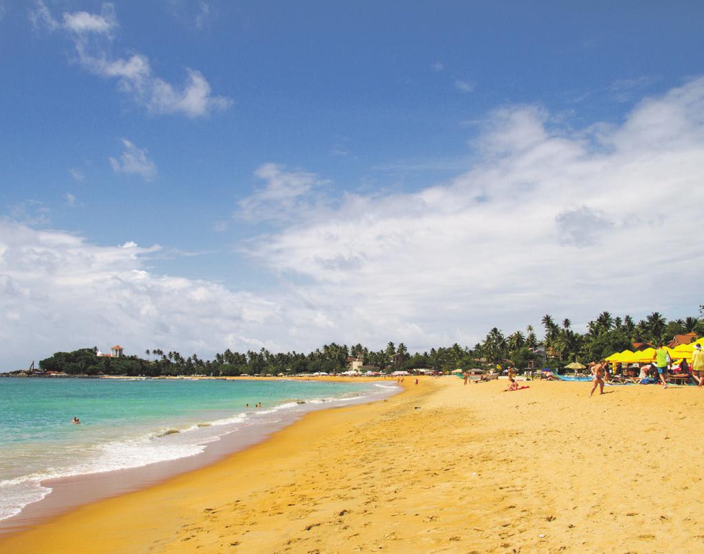 6 sri lanka 5 x stränder på sydkusten Unawatuna Sydkustens mest kända strand, som en gång blivit utnämnd till världens bästa.