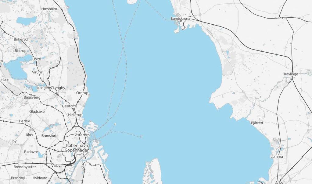 14. INVESTERINGSKOSTNADER Hela järnvägsanläggningen mellan Landskrona och København beräknas kosta drygt 48 miljarder SEK.