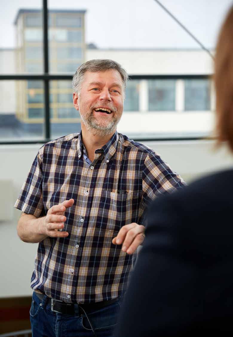 MÄLARDALENS HÖGSKOLA Hans Hansson blev den första professorn vid Mälardalens högskola.