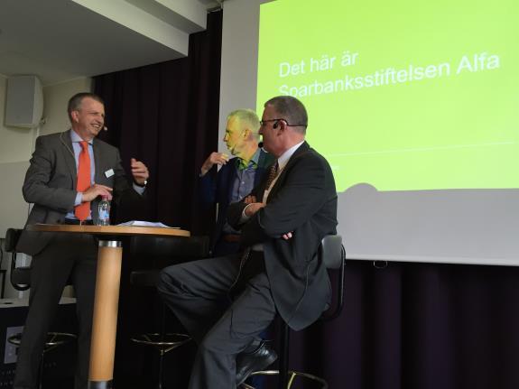 I en dialog mellan avgående och nyvalde ordförande