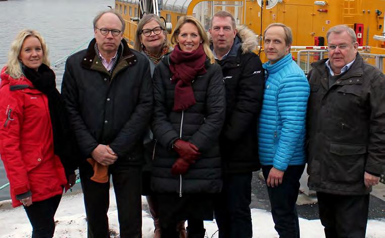 (rederichef), Mats Rosin, Johan Fransson, Klas-Ove Kindlund (personalrepresentant ST), Bo Vikström (ordf),