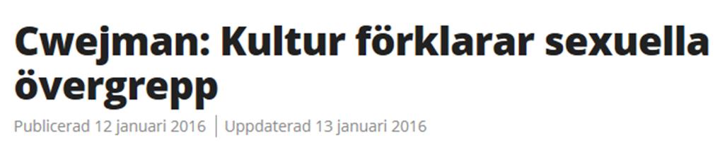 Efter händelserna i Köln är det som om hedersvåldsdebatten från början av 2000-talet sänds i repris.