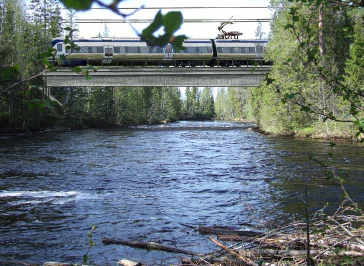 Konsekvenserna för landskapsbilden bedöms bli lokalt måttlig i Tväråmark och Gunnismark i ett östligt läge i korridoren. I övrigt små konsekvenser där korridoren går genom skogsmark.
