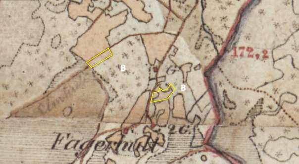 Fagerhult, Öxabäck 1890-tal Småskaligt jordbruk i skogsbygd med liten andel åkermark och stor andel betesmark. Gott om små oregelbundna åkerlappar.