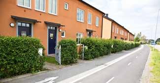 Eklanda ligger väster om Mölndals innerstad, precis söder om