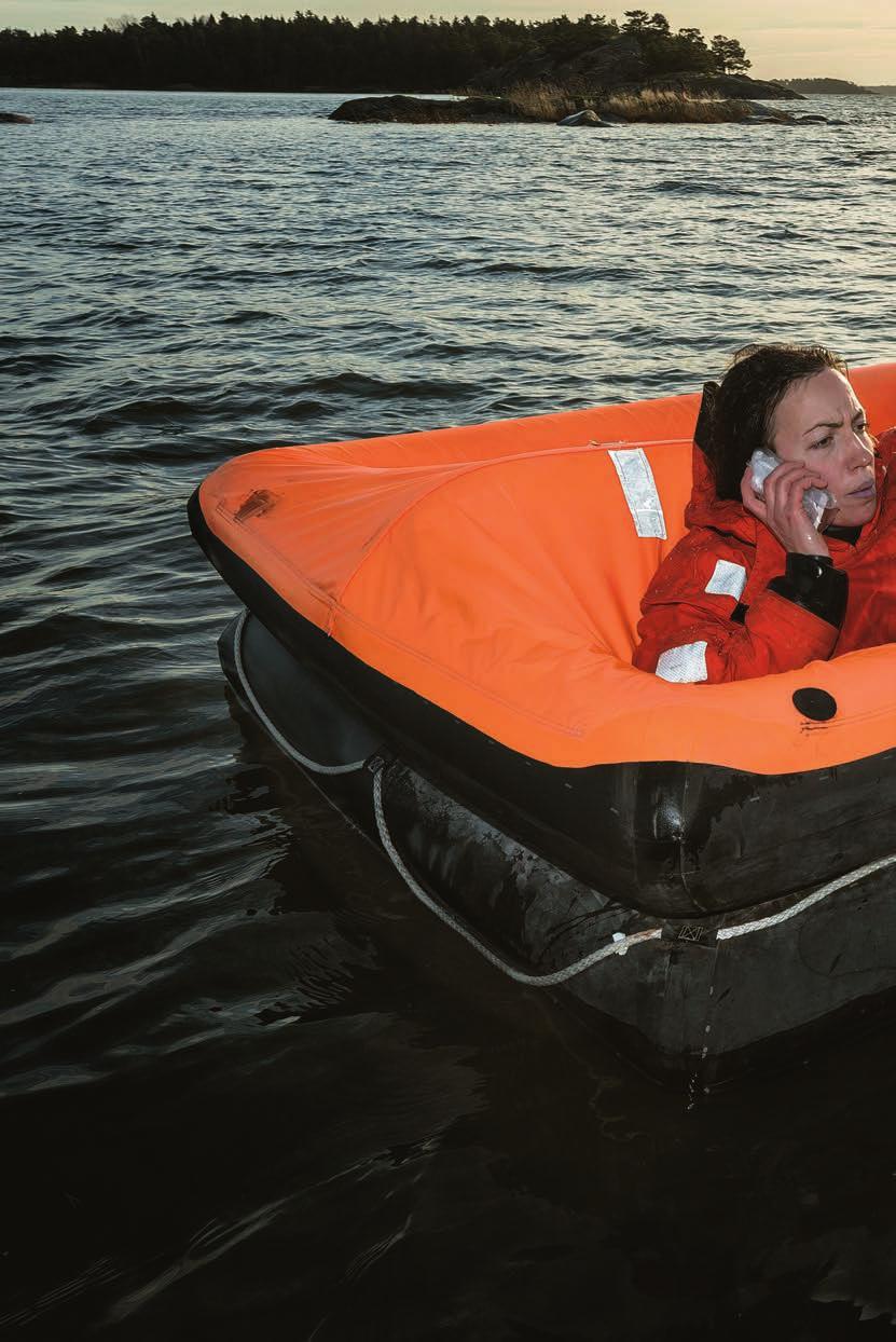 När olyckan är framme Få fritidsskeppare är förberedda på att en olycka kan