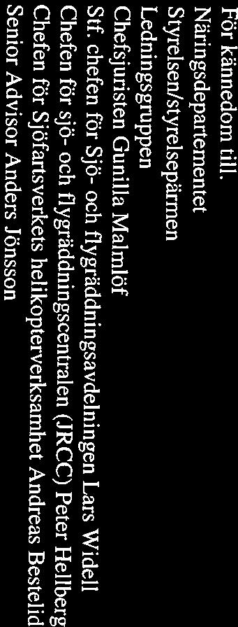 1 handläggningen av detta ärende, som har beslutats av generaldirektören Ann Catrine Zetterdahl, har deltagit Rederidirektören Peter Fyrby, Samhällsdirektören Jaak Med,