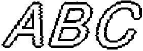 Typsnitt Stilar I+BOLD I+OUTL I+SHAD VERT FONT 1 FONT 2 UNDERSTRYKNING En text kan framhävas genom att