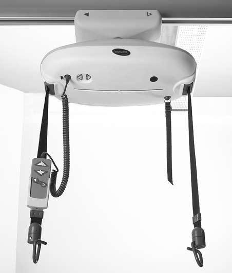 2. Besiktning 2.1 Typgodkännande Robin Mover TM taklyft är testad och godkänd i enlighet med lyftstandard EN ISO 10535, och är TÜV-godkänd.