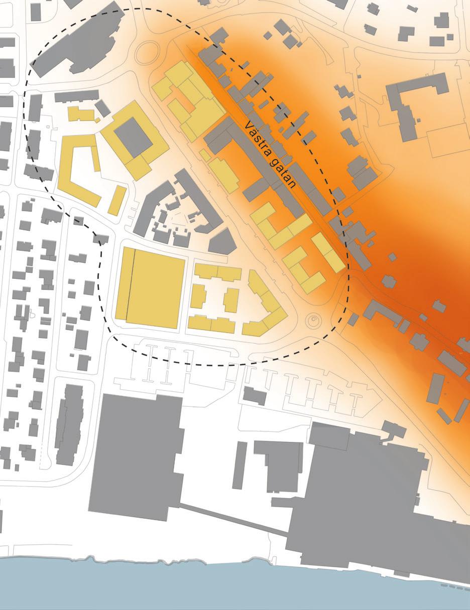 KULTURMILJÖ, IDENTITET OCH KARAKTÄR Kungälv är idag en av Nordens mest välbevarade trästäder och bebyggelsen och tomtindelningen längs Västra gatan utgör riksintresse för kulturmiljövården.