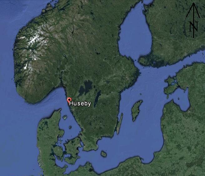 Bilagor: Bilaga 1: Huseby klevs placering i