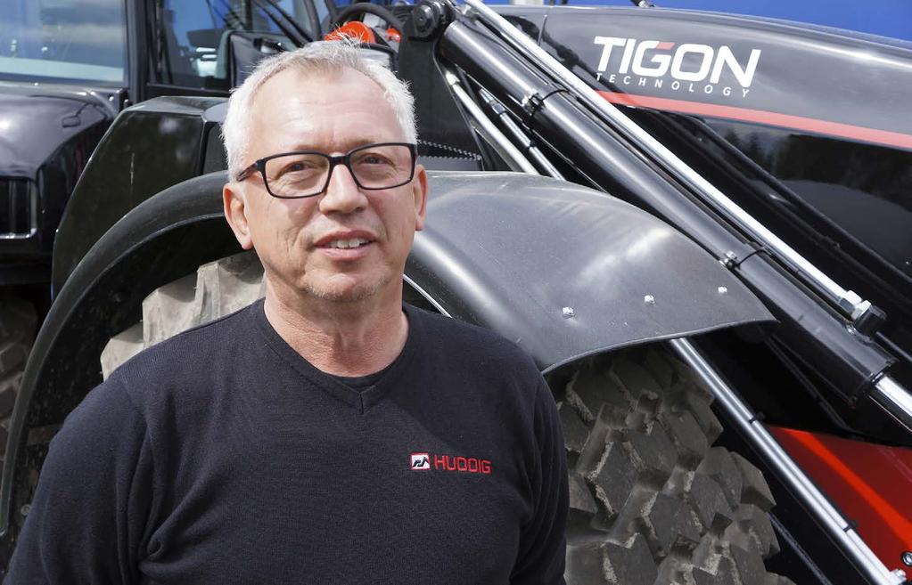 Lars Sverin, servicemarknadschef på Huddig i Hudiksvall.