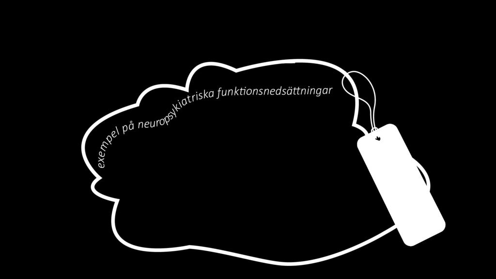 Gemensamma drag Kognitionshandikapp Oförmåga inte ovilja Tidig