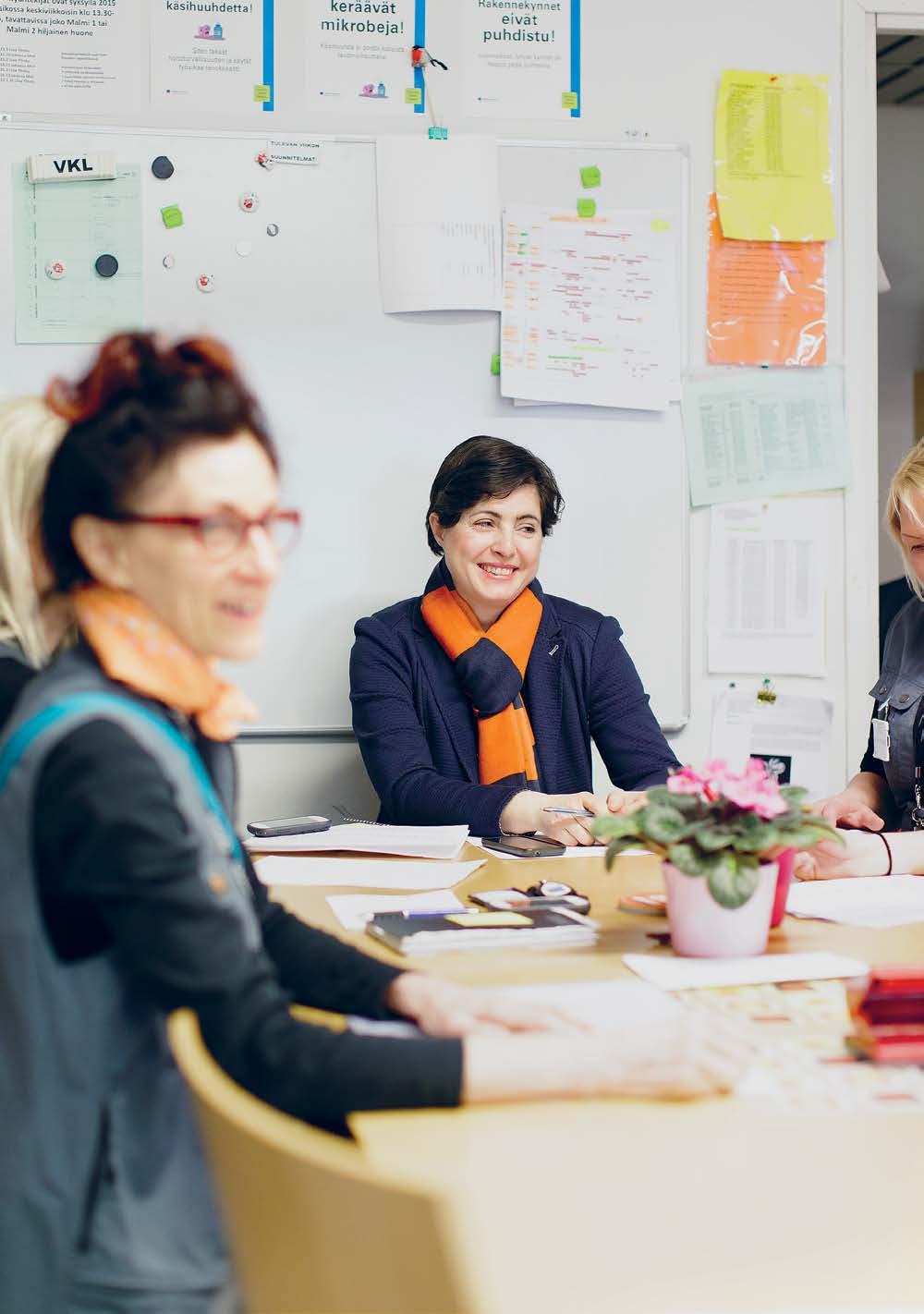 Vi engageras oss i arbetet och ingriper i missförhållanden Vi är engagerade i vårt arbete. Större delen av oss tror att vi kommer att orka arbeta fram till pensionsåldern.