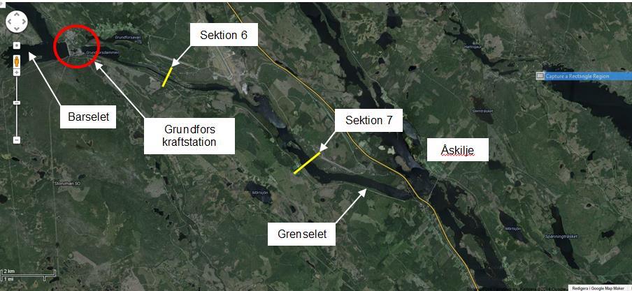 Följande kostnader för mintappningen MLQ = 23,6 m 3 /s under de timmar då det råder 0-tappning genom kraftstationen har beräknats: Stensele, hb=19,3 m 2003 2010 2012 0-tappning (timmar) 2986 2189