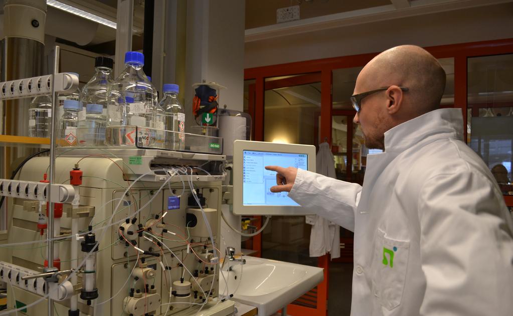BAKGRUND OCH MOTIV NorInvent utvecklar plattformar för läkemedelsberedning och oral administration. NorInvents produkt består av olika varianter av kolhydrater som fästs på ett membran.
