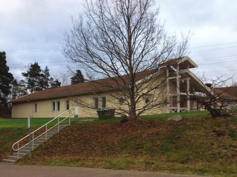 Förutsättningar Omgivande byggnader Byggnad 14 Byggnad från 1991 med träfasad.