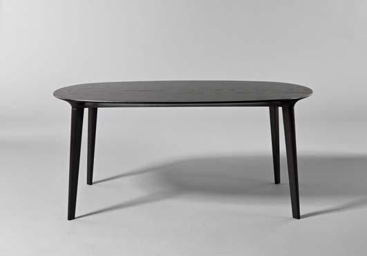 Ruth is a lounge table in the Audrey family. Solid wood and advanced processing methods give the table its unique look.