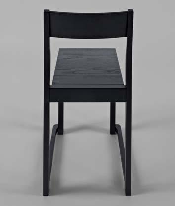 Stackable and with a sleek silhouette inspired by the great Markelius chair, Slim One fits perfectly in a coffee shop or a