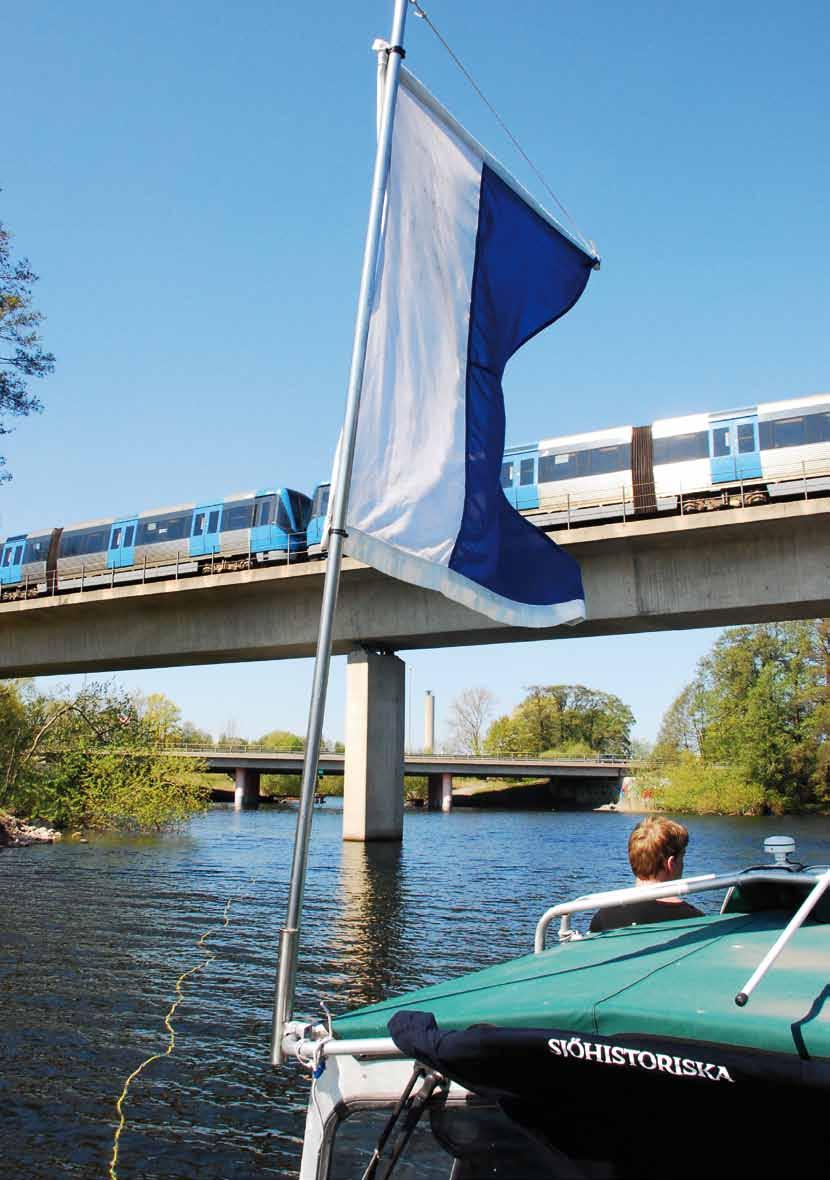 sjöhistoriska museet Arkeologisk rapport Nr 2012:5 Spillvattenledning Ekerö Botkyrka Sjöhistoriska museets arkeologienhet genomförde på uppdrag av Tyréns AB i maj 2011 en arkeologisk förstudie i