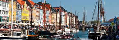 Nyhavn. Vi åker över Helsingborg Helsingör.