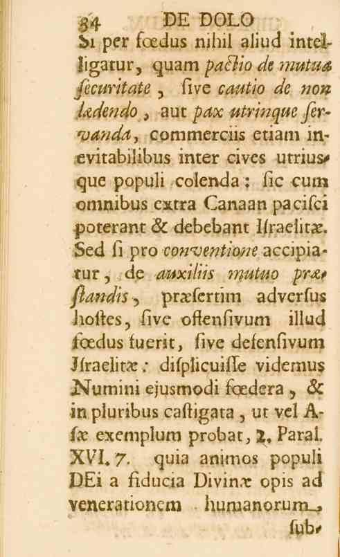 Z4 M DE DOLO dt per h_edus nihil aliud intelligatur, quampaßio _^e mutaa /e5m'//<.
