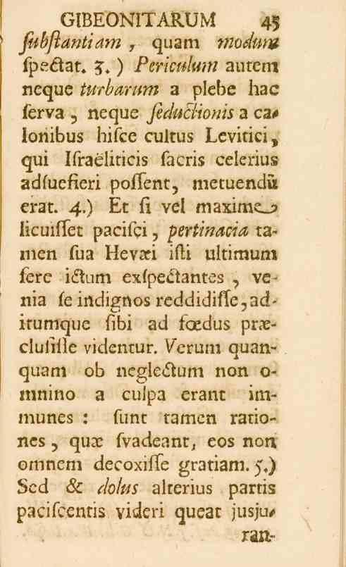 GIBEÖNITARUM 45 fiibflantiam, quam modum spejat. 3.