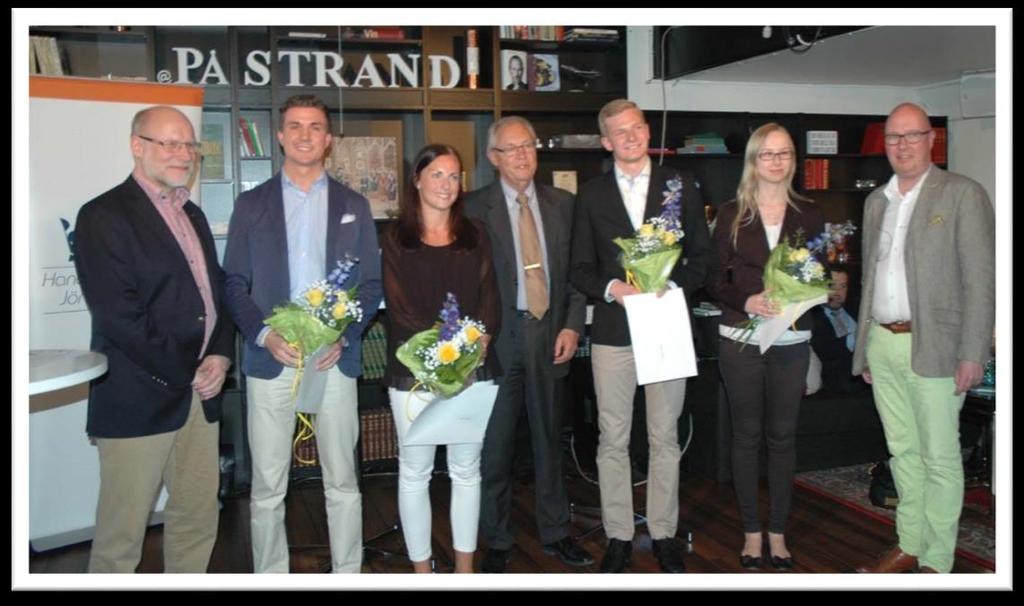 2014 Diogenis Baboukardos IHH 10.000 University of Bristol, UK and Copenhagen Business School, Danmark Frida Burenius IHH 10.