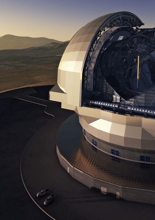 E-ELT Extremt stora teleskop anses världen över vara en av de viktigaste prioriteringarna inom markbunden astronomi.