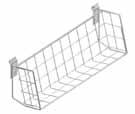 Spårpanel och tillbehör Hyllplan tråd för spårpanel 131025 Hyllplan för böcker