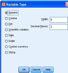 3.1. Precisera variabler manuellt För att precisera variablerna behöver vi ha Variable View framme.