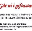 VILHELMINA KOMMUN INFORMERAR VILHELMINA K VILHELMINA KOMMUN INFORMERAR VILHELMINA KOMMUN