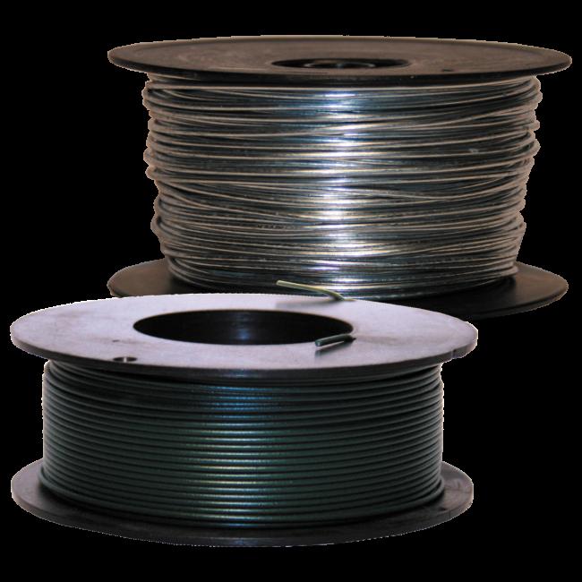 Galvaniseret = 05-20 - 05-2 Svart = 05-29 - 05-22 Koppar = 05-225 Grön = 05-230 Dimensionen 05-20 567526 Ø 0,55 mm Ca.