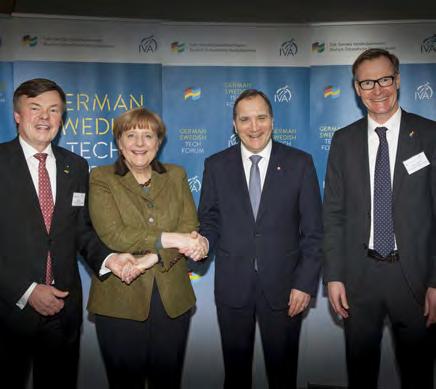 German Swedish Tech Forum Nytt bilateralt innovationsforum Angela Merkel och Stefan Löfven var öppningstalare när German Swedish Tech Forum lanserades i januari 2017.