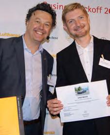 / Die Delegation des Prinz Daniel Fellowship zu Besuch bei UnternehmerTUM in München. Studieresa / Studienreise Industrie 4.