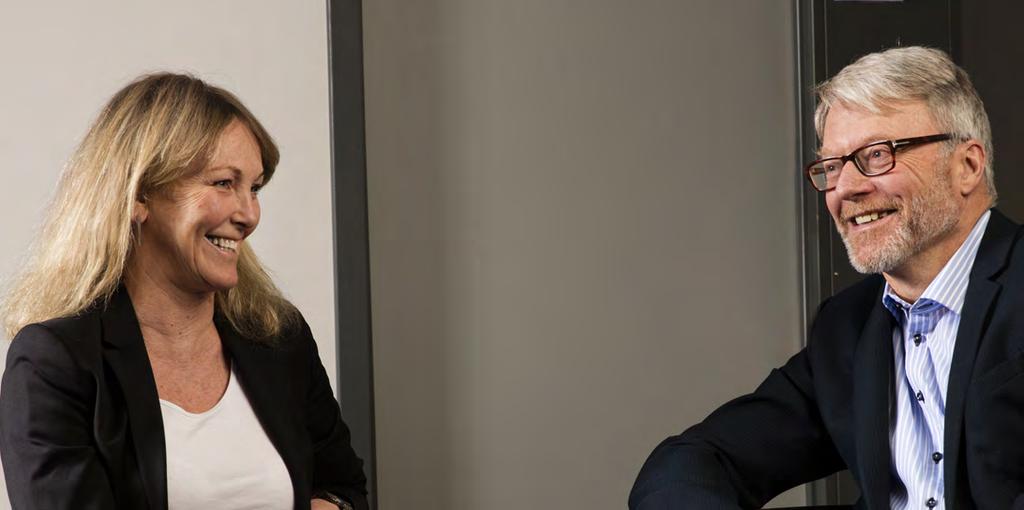 Medlemmar i dialog Mitglieder im Dialog "E-handeln växer där vi har butiker" FOTO: LINUS HALLGREN Katarina Grapengiesser är vd för Granit som är en svensk kedja för inredning och förvaring.