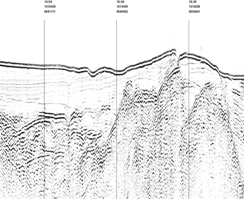 A Postglacial lera, gyttjelera och lergyttja Postglacial clay, gyttja clay and clayey gyttja Postglacial sand och grus Postglacial sand and gravel (mainly sand) Glacial lera Glacial clay Glacial silt