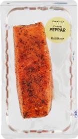 Till äggröra mm. GRAVAD LAXFILÉ Korshags gravade laxfilé tillverkas på superfärsk premiumlax från uteslutande Norska laxodlingar.
