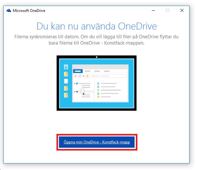 6. Markera Synkronisera alla filer och mappar på min OneDrive och klicka Nästa. 7.